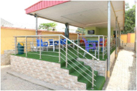 Carlton Apex outdoor relaxation area